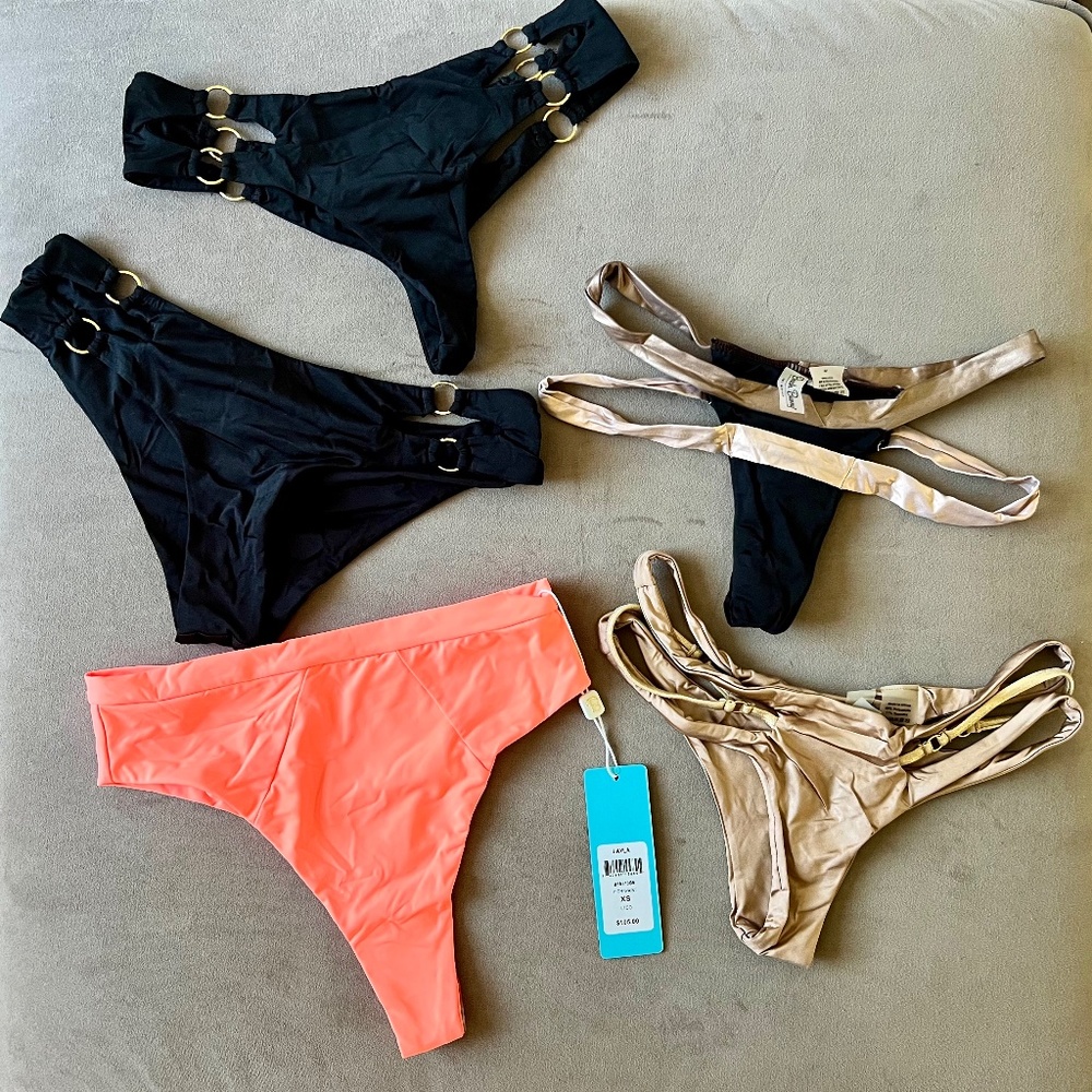 Beach Bunny Swimwear Bottoms (5 total)
